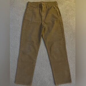 Corduroy Straight Leg American Eagle Pants